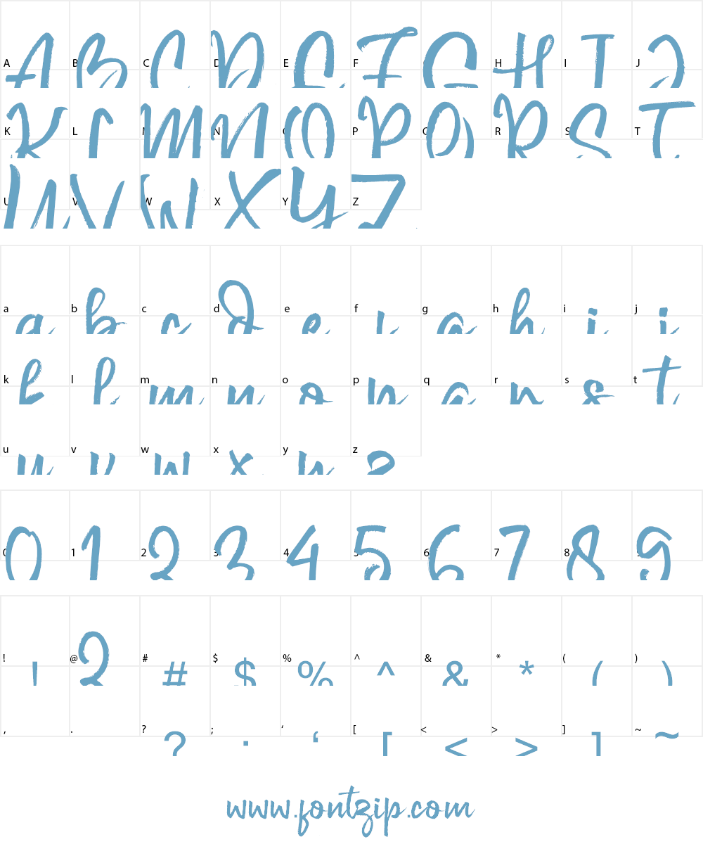 Giovani Emir Font Character